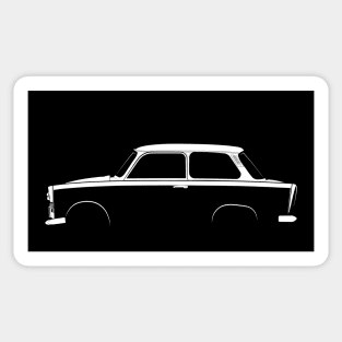 Trabant 601 Silhouette Sticker